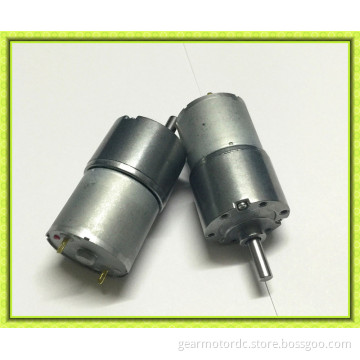 CE RoHS certification high torque 37mm gearbox 50rpm 12vdc geared motor